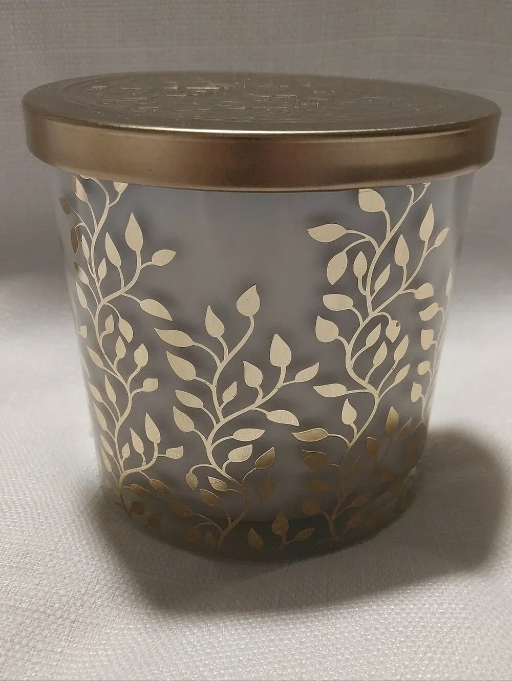Bellevue Luxury Candles French Vanilla & Bourbon Lidded Glass Candle